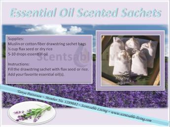 7. Scented Drawer Sachets